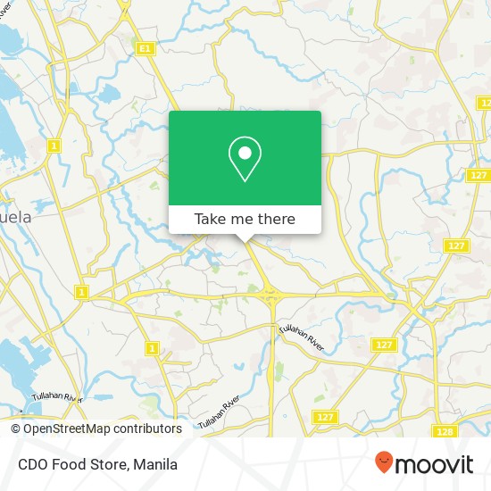 CDO Food Store map