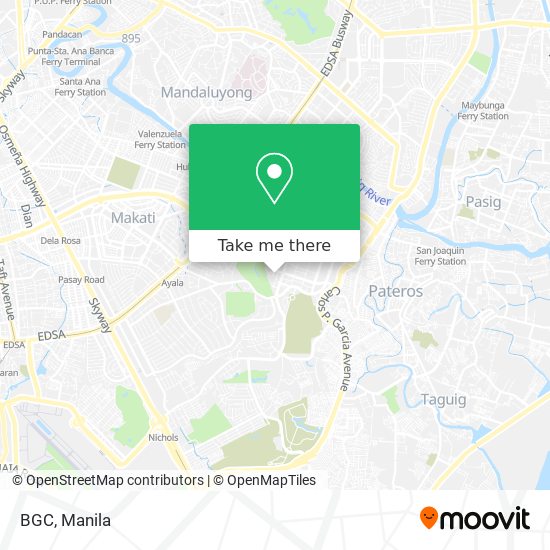 BGC map