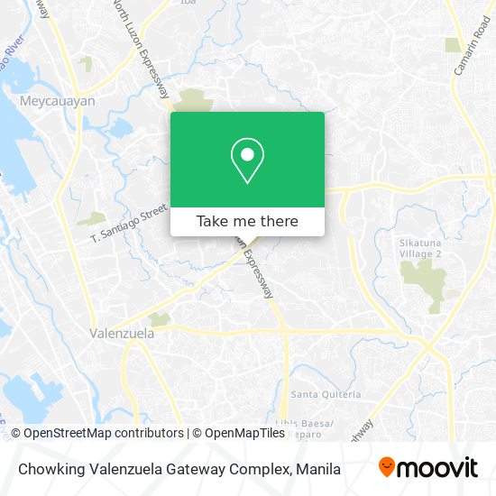 Chowking Valenzuela Gateway Complex map