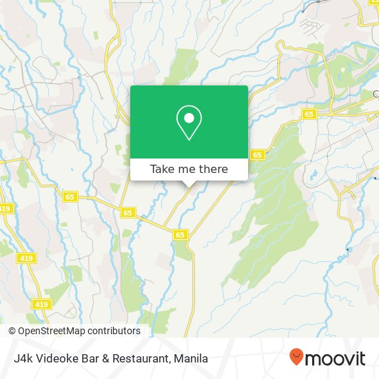 J4k Videoke Bar & Restaurant map