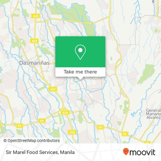 Sir Marel Food Services, Fatima II, Dasmariñas, 4114 map