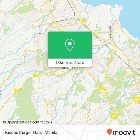 Kisses Burger Hauz, J. M. Loyola St Maduya, Carmona, 4116 map
