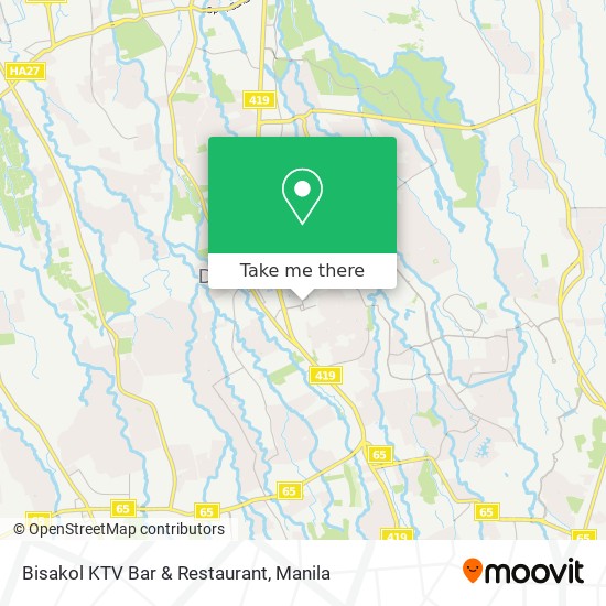 Bisakol KTV Bar & Restaurant map