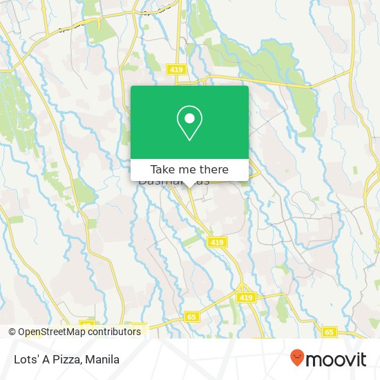 Lots' A Pizza, Zone IV Pob., Dasmariñas, 4114 map