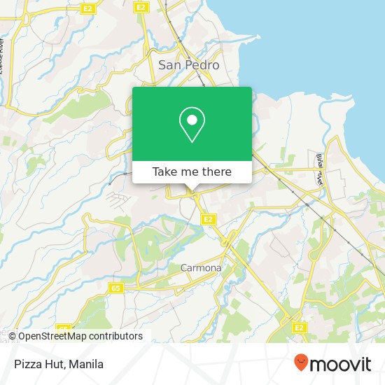 Pizza Hut, SLEX San Francisco, Biñan, 4024 map