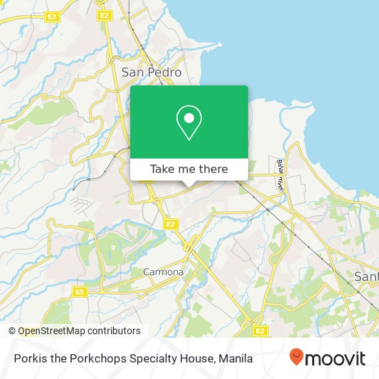 Porkis the Porkchops Specialty House, Silangan Rd Canlalay, Biñan map