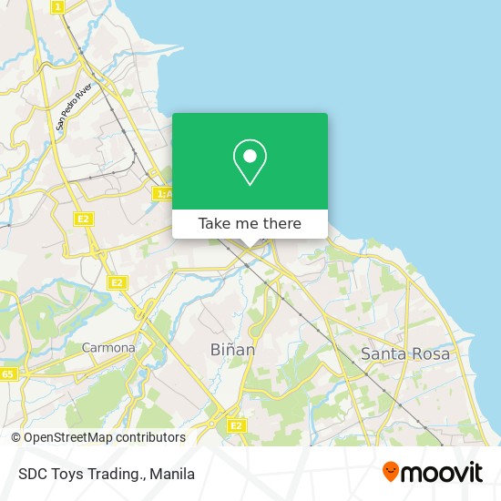 SDC Toys Trading. map