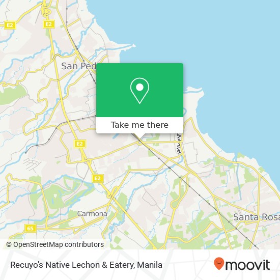 Recuyo's Native Lechon & Eatery, National Hwy Canlalay, Biñan, 4024 map