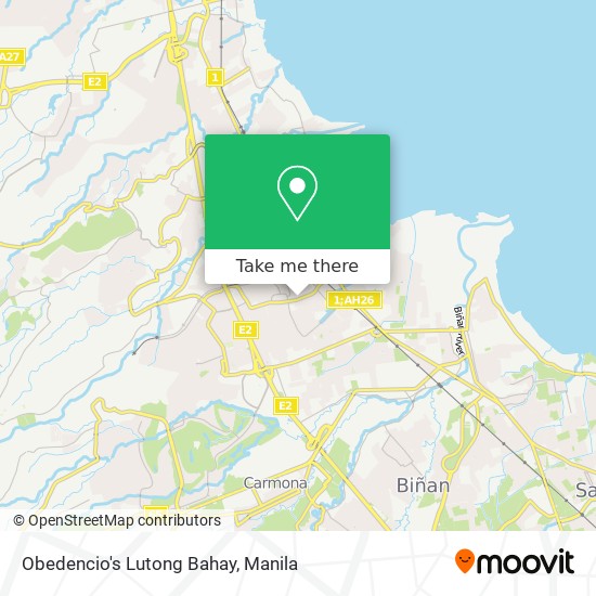 Obedencio's Lutong Bahay map