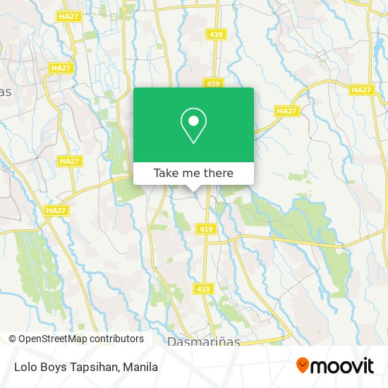 Lolo Boys Tapsihan map