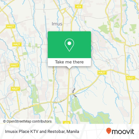 Imusix Place KTV and Restobar, E. Aguinaldo Hwy Anabu II-F, Imus, 4103 map