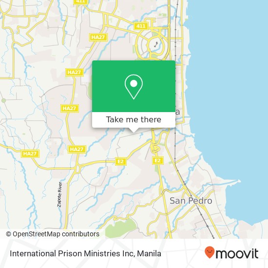 International Prison Ministries Inc, E. Rodriguez Sr. Ave Poblacion, Muntinlupa map