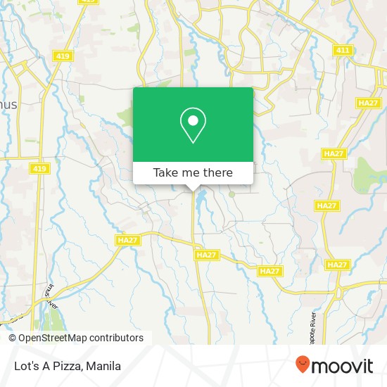 Lot's A Pizza, Molino Rd Molino IV, Bacoor map