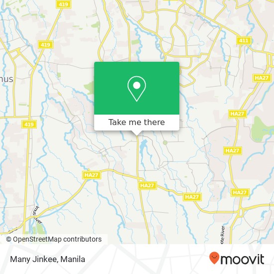 Many Jinkee, Molino Rd Molino IV, Bacoor map