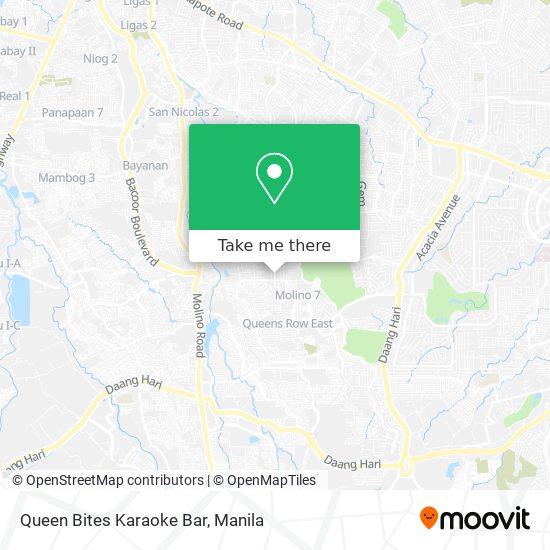 Queen Bites Karaoke Bar map