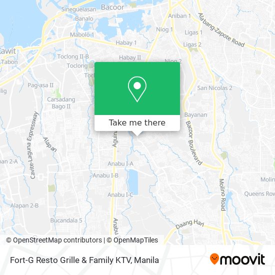 Fort-G Resto Grille & Family KTV map