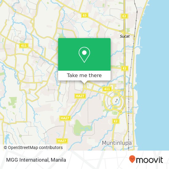 MGG International, New Alabang Village, Muntinlupa map