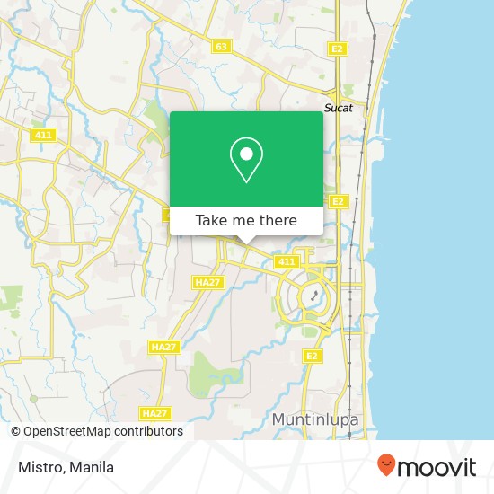 Mistro, New Alabang Village, Muntinlupa map