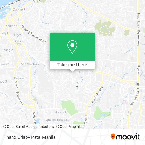Inang Crispy Pata map