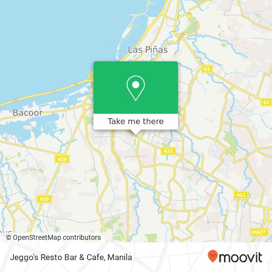 Jeggo's Resto Bar & Cafe map