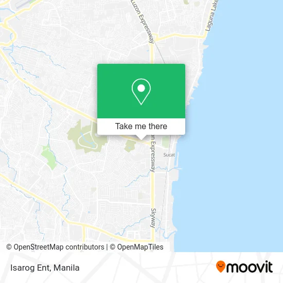 Isarog Ent map
