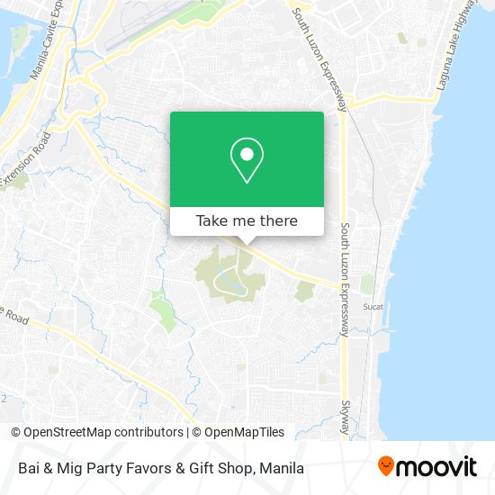 Bai & Mig Party Favors & Gift Shop map