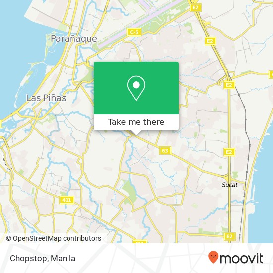 Chopstop, Dr. A. Santos Ave San Isidro, Parañaque map