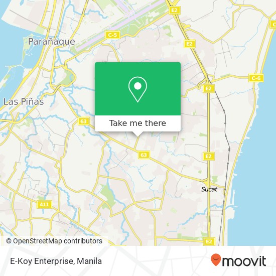 E-Koy Enterprise, San Antonio Ave San Antonio, Parañaque map