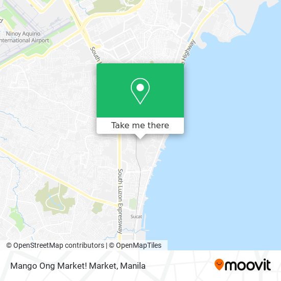 Mango Ong Market! Market map