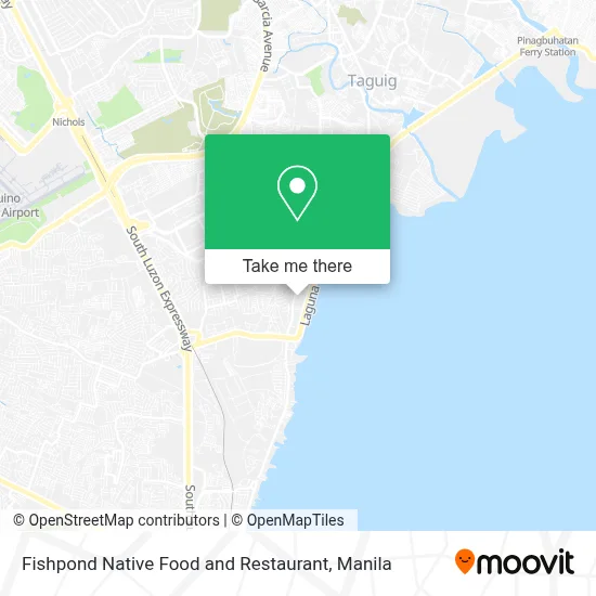 Fishpond Native Food and Restaurant map