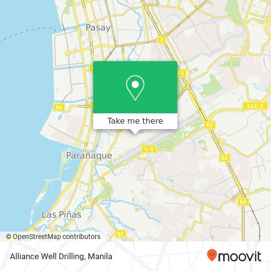 Alliance Well Drilling, Miguela St Vitalez, Parañaque map