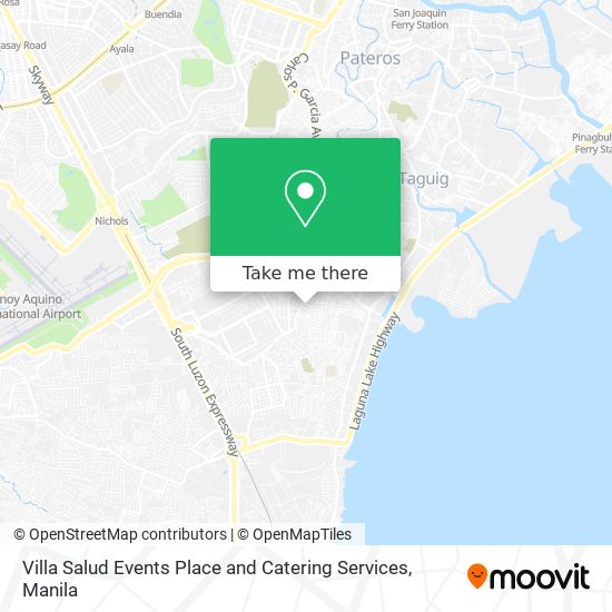 Villa Salud Events Place and Catering Services map