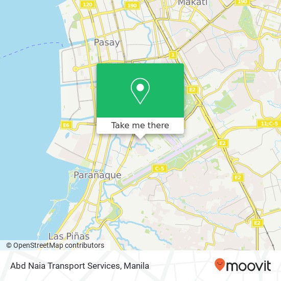 Abd Naia Transport Services, Sun Valley Dr Barangay 198, Pasay City map