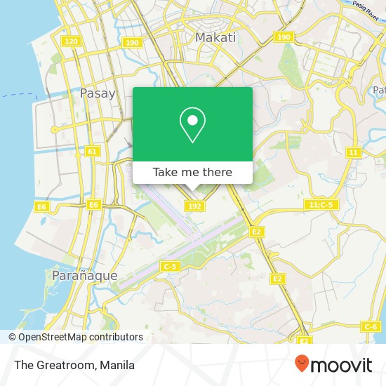 The Greatroom, Resort Dr Barangay 183, Pasay City map