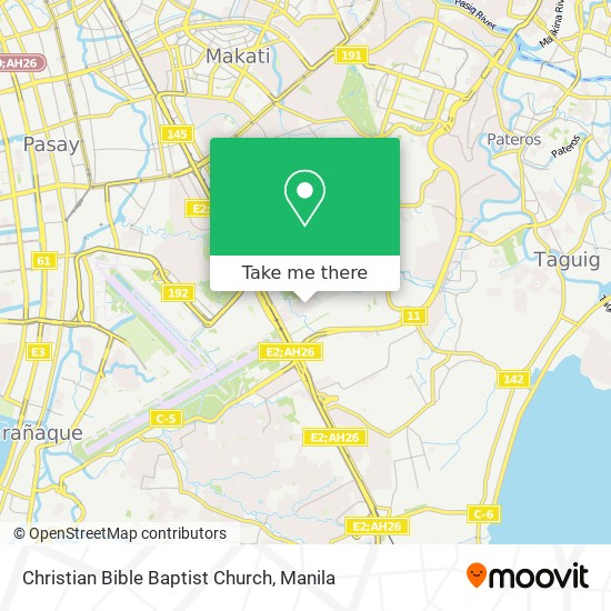 Christian Bible Baptist Church map