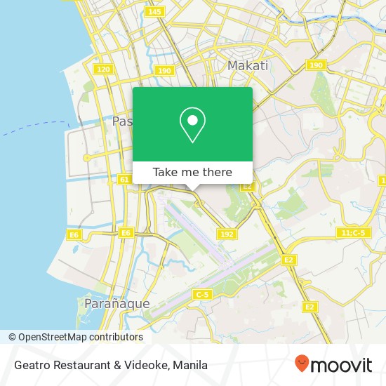 Geatro Restaurant & Videoke, Andrews Ave Barangay 185, Pasay City map