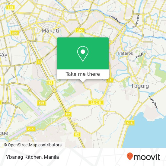 Ybanag Kitchen, Bayani Rd Western Bicutan, Taguig City map