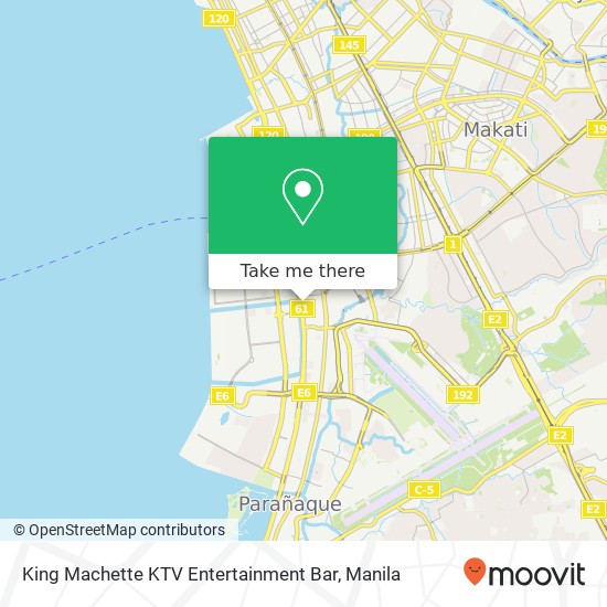 King Machette KTV Entertainment Bar map