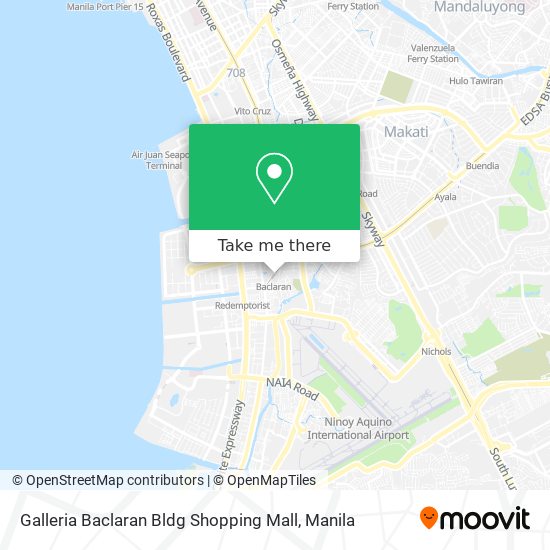 Galleria Baclaran Bldg Shopping Mall map