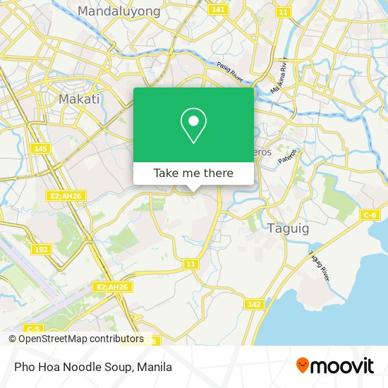 Pho Hoa Noodle Soup map