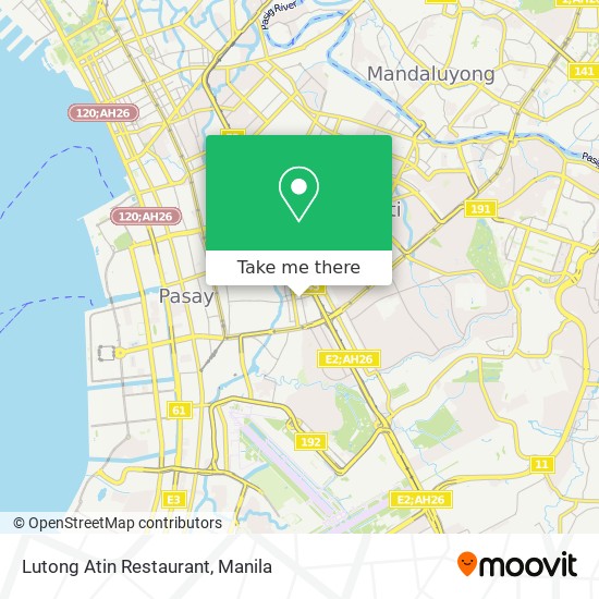 Lutong Atin Restaurant map