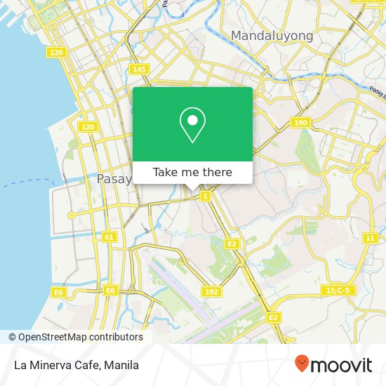 La Minerva Cafe, Hen. J. Belarmino St Bangkal, Makati map