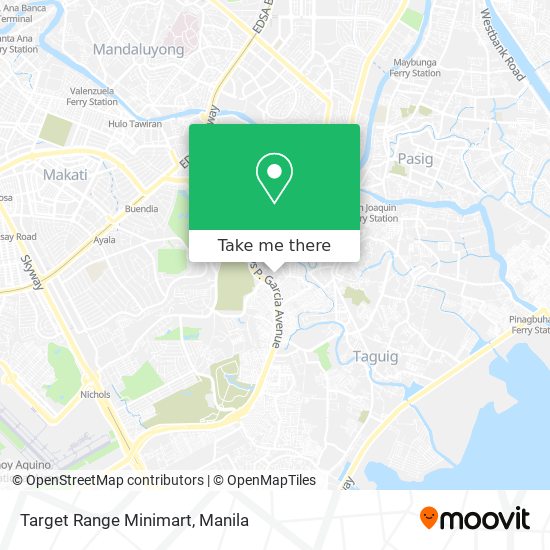 Target Range Minimart map