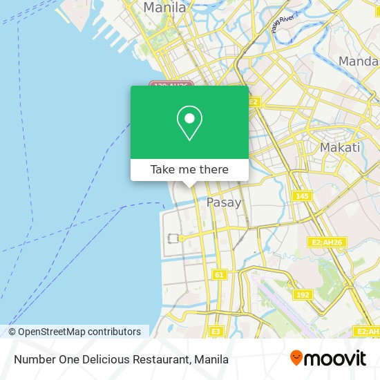 Number One Delicious Restaurant map