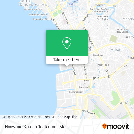 Hanwoori Korean Restaurant map