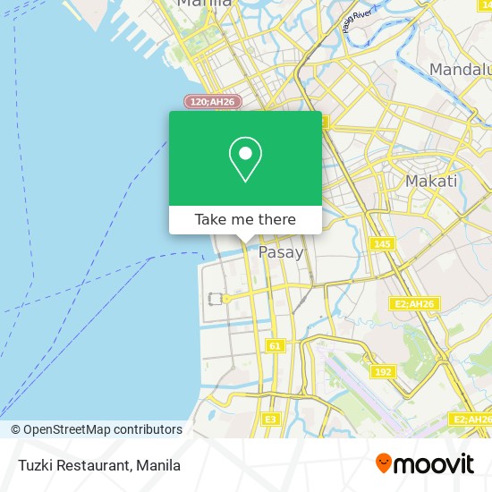 Tuzki Restaurant map