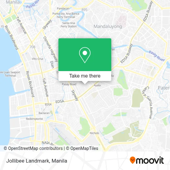 Jollibee Landmark map