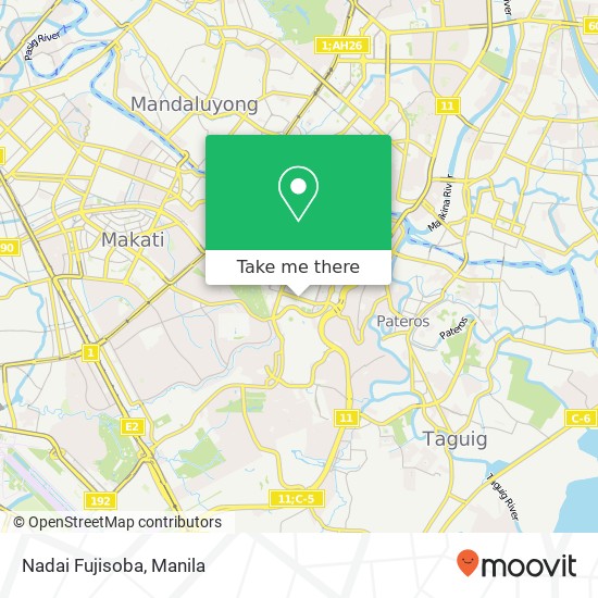 Nadai Fujisoba, 26th St Western Bicutan, Taguig City map