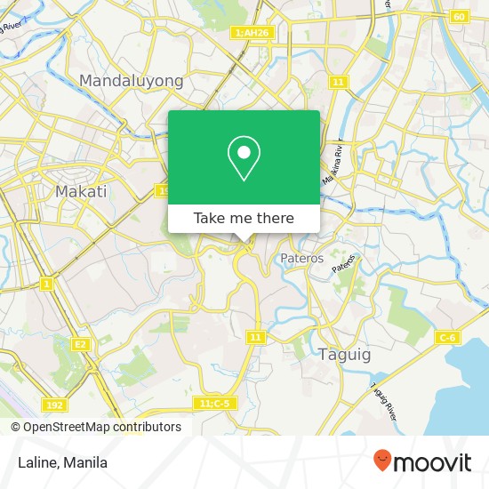 Laline, 26th St Western Bicutan, Taguig City map