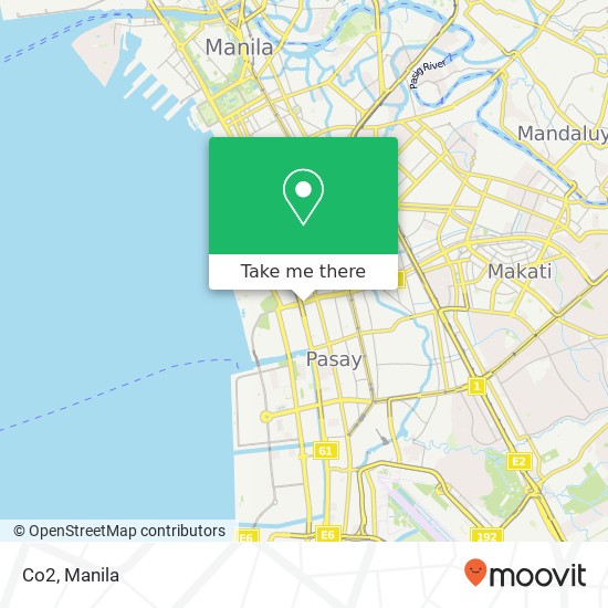 Co2, Sen. Gil Puyat Ave Barangay 10, Pasay City map